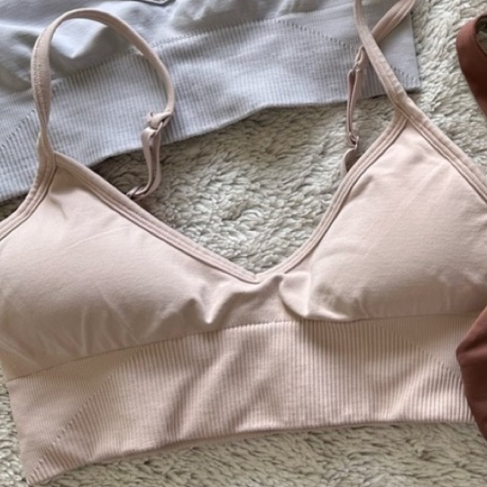 Pink Lululemon Sports Bra